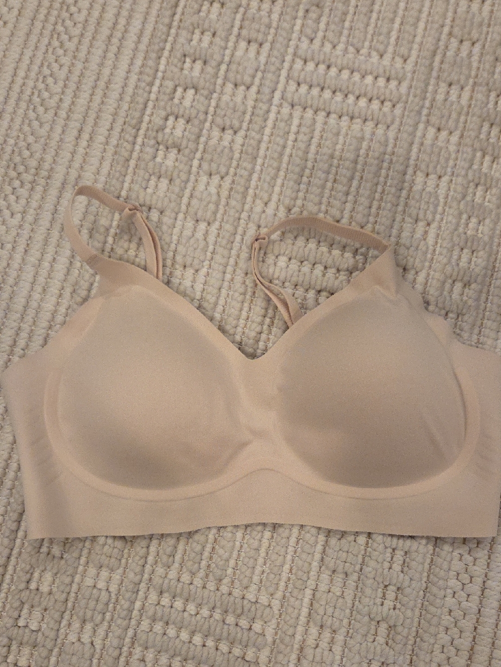 OEAK Jelly Seamless Light Nude Wireless T-Shirt Bra